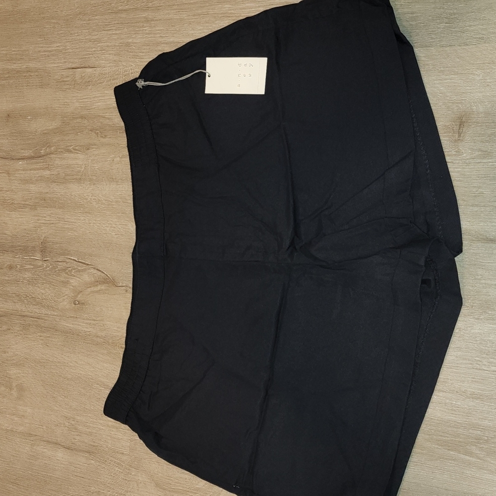 A New Day Black Stretch Waist Short